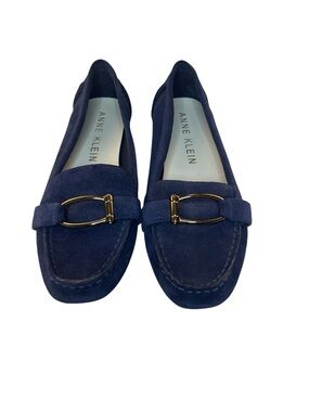 AK Anne Klein Sport "Petra" Suede Loafers Women’s Size 10